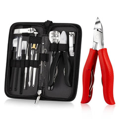 Stainless Steel Pedicure Set Toe Nail Clippers Nippers Dead Skin Remover