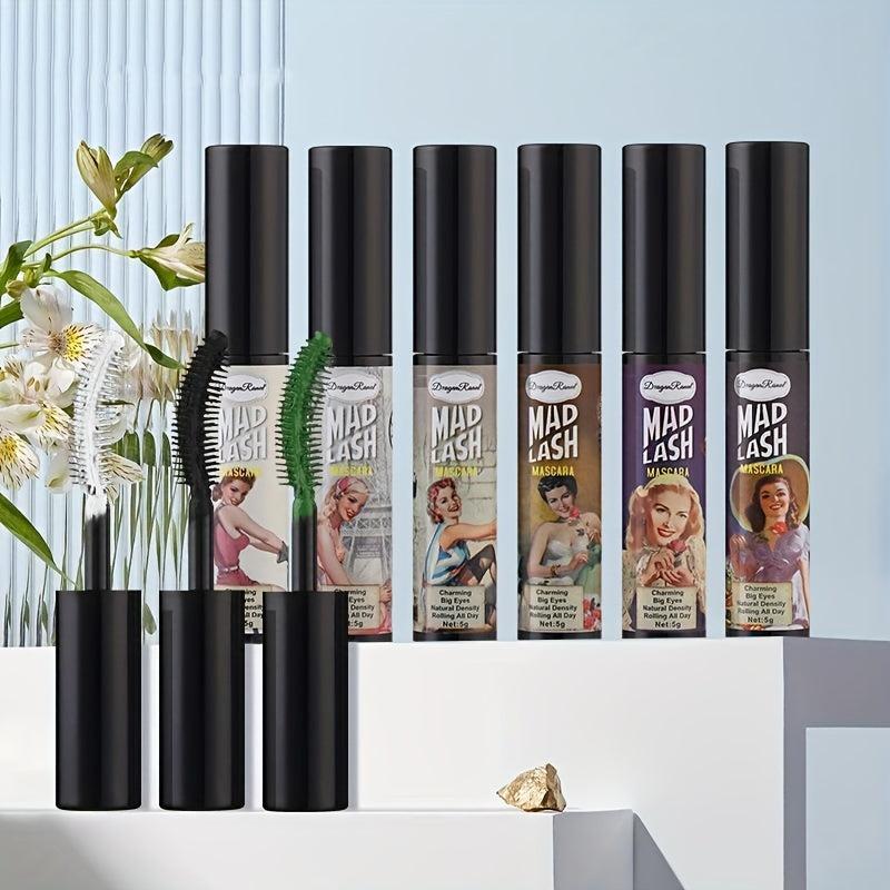4 Colors Mascara Brown Purple Colorful Long Lasting Natural Brightening Makeup