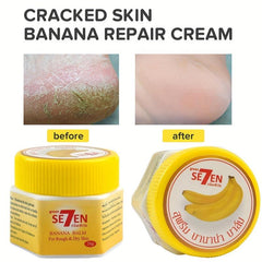 Banana Foot Cream for Dry and Cracked Skin