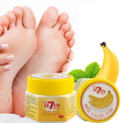 Banana Foot Cream for Dry and Cracked Skin