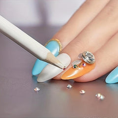 Diamond Pen & Wax Pencil Set for Rhinestone Nail Art Gem Dotting