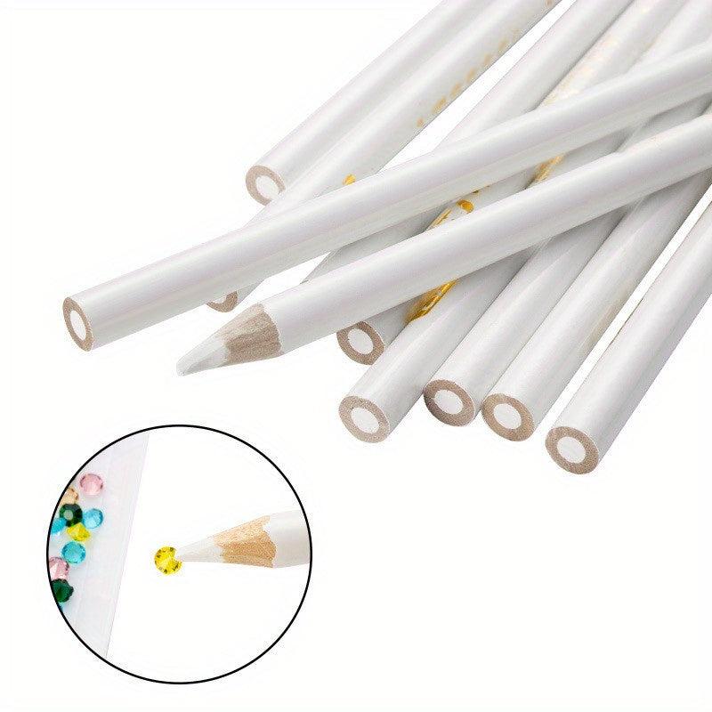Diamond Pen & Wax Pencil Set for Rhinestone Nail Art Gem Dotting