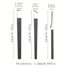 3Pcs Ingrown Toe Nail Correction Nippers Clipper Dead Skin Remover