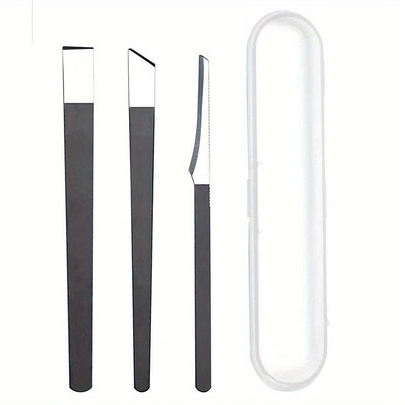 3Pcs Ingrown Toe Nail Correction Nippers Clipper Dead Skin Remover