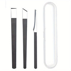 3Pcs Ingrown Toe Nail Correction Nippers Clipper Dead Skin Remover