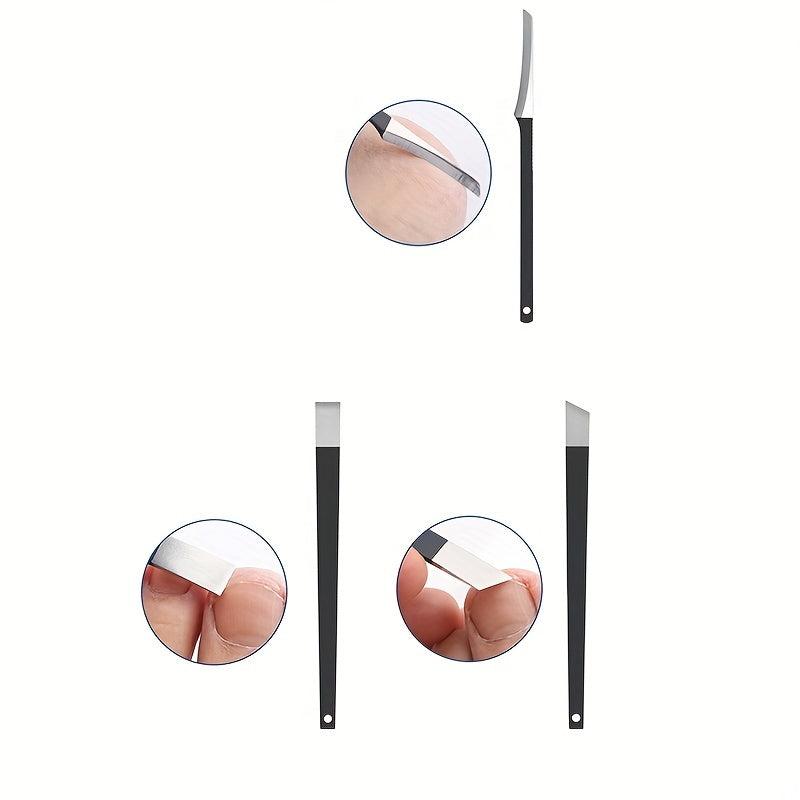 3Pcs Ingrown Toe Nail Correction Nippers Clipper Dead Skin Remover