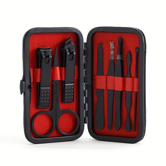 8 pcs Stainless Steel Nail Cutter and Scissors Set with Eagle Hook