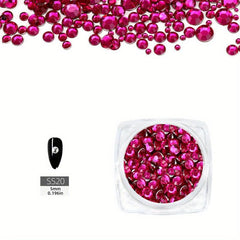 Flatback Glass Rhinestones Nail Art Crystal Decorations DIY