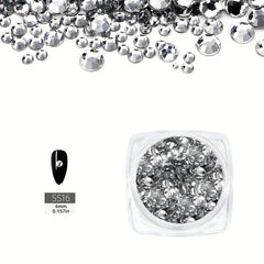 Flatback Glass Rhinestones Nail Art Crystal Decorations DIY