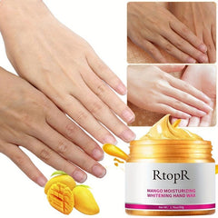 Mango Whitening Hand Wax Moisturizing Exfoliating Anti Aging Repairing