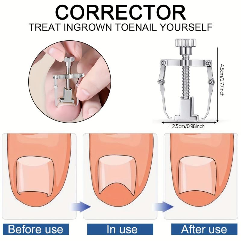 Ingrown Toenail Tool Kit Stainless Steel Clippers for Thick and Ingrown Nails
