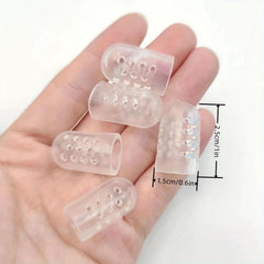 10pcs Big Toe Caps Gel Toe Protector With Breathable Hole