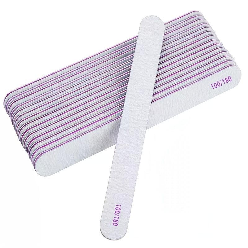 10 PCS Nail File And Buffer Professional Nail Files Nail Styling Tools