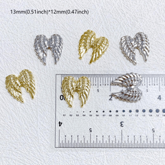10pcs Angel Wing Nail Art Charms 3D Retro Angel Wing Nail Art Accessories