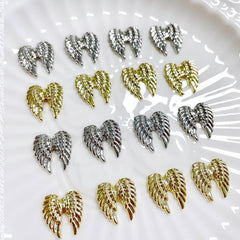 10pcs Angel Wing Nail Art Charms 3D Retro Angel Wing Nail Art Accessories