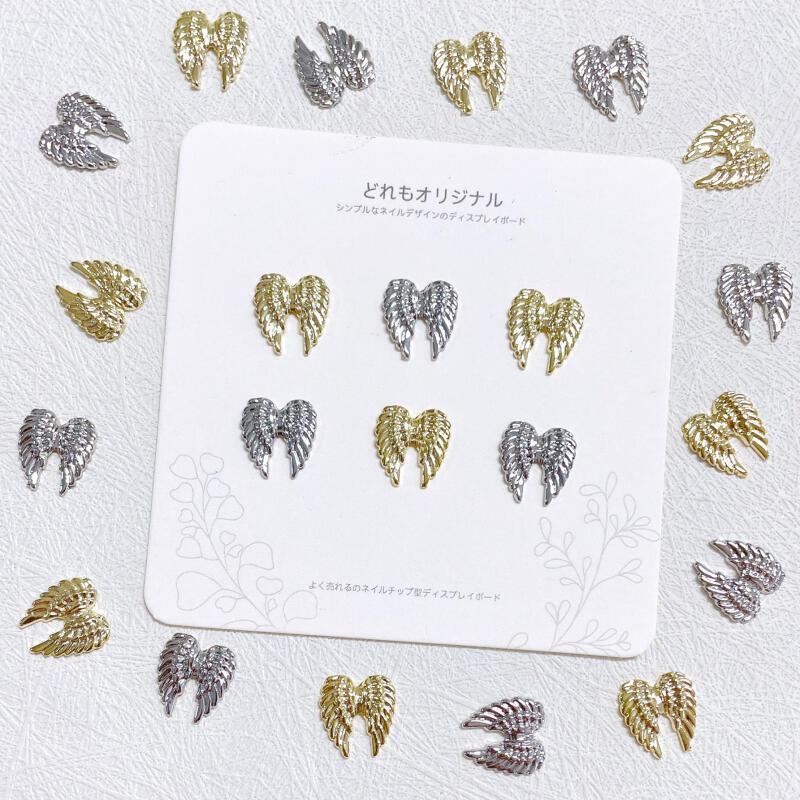 10pcs Angel Wing Nail Art Charms 3D Retro Angel Wing Nail Art Accessories
