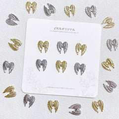 10pcs Angel Wing Nail Art Charms 3D Retro Angel Wing Nail Art Accessories