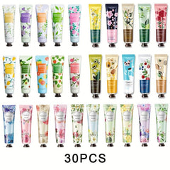 Hand Cream Set For Women - Pack of 30 - Moisturizing Lotion Gift Set