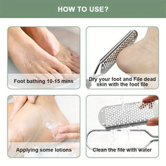 Professional Stainless Steel Foot Rasp Callus Remover