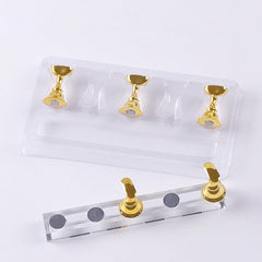 5pcs Acrylic Nail Practice Display Stand Nail Tips Holder