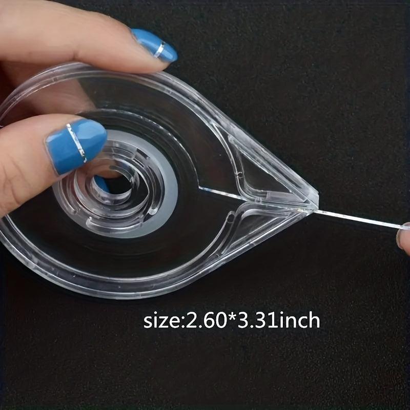 6pcs Nail Art Tape Strip Case Holder Set Easy Cutting Empty Dispensing Box