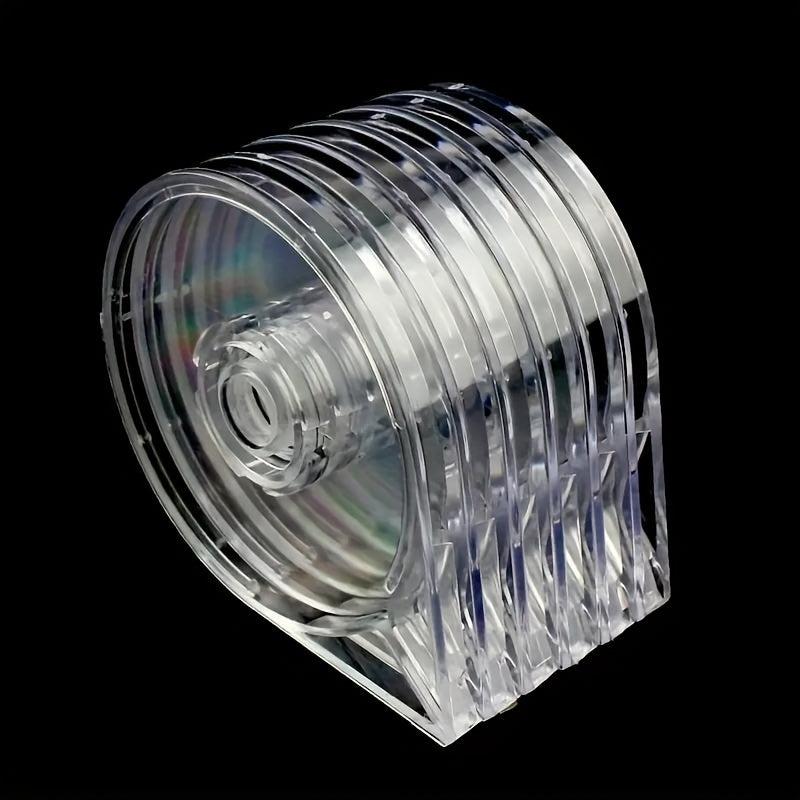 6pcs Nail Art Tape Strip Case Holder Set Easy Cutting Empty Dispensing Box