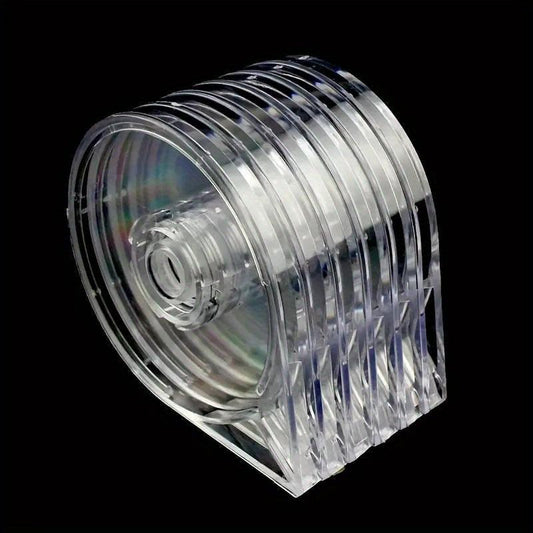6pcs Nail Art Tape Strip Case Holder Set Easy Cutting Empty Dispensing Box