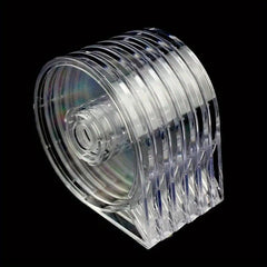 6pcs Nail Art Tape Strip Case Holder Set Easy Cutting Empty Dispensing Box