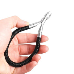 Precision Nail Clippers with Spring and Cleaning Nippers