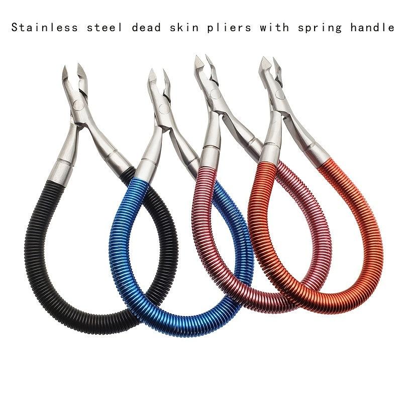 Precision Nail Clippers with Spring and Cleaning Nippers