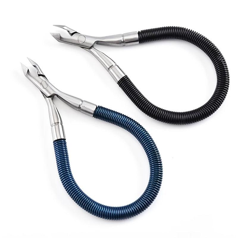 Precision Nail Clippers with Spring and Cleaning Nippers