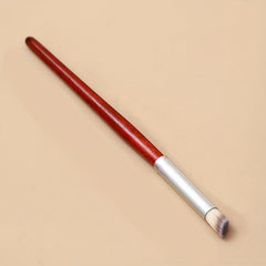 Gradient Flash Red Wood Nail Fan Ombre Brush Pen Oblique Round Head Nail Brush
