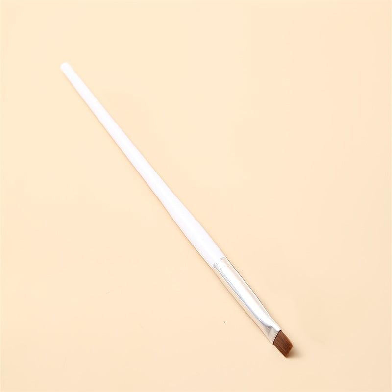 Gradient Flash Red Wood Nail Fan Ombre Brush Pen Oblique Round Head Nail Brush