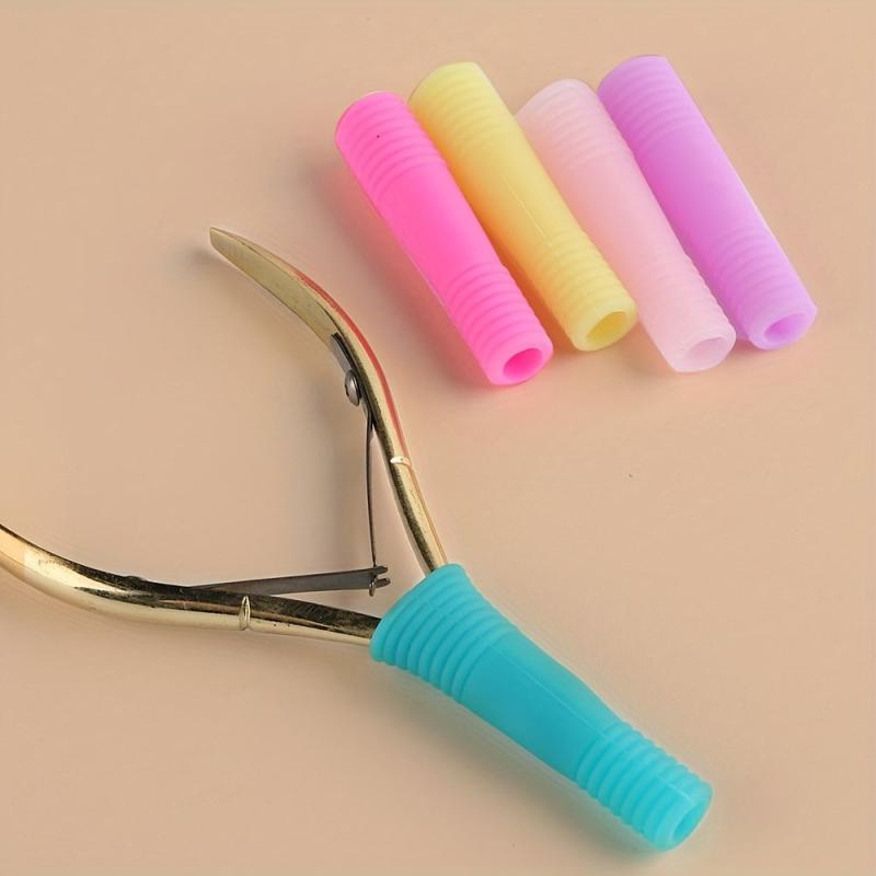 Nail Nipper Cover Protective Sleeve For Cuticle Scissors Nail Dead Skin Tweezers