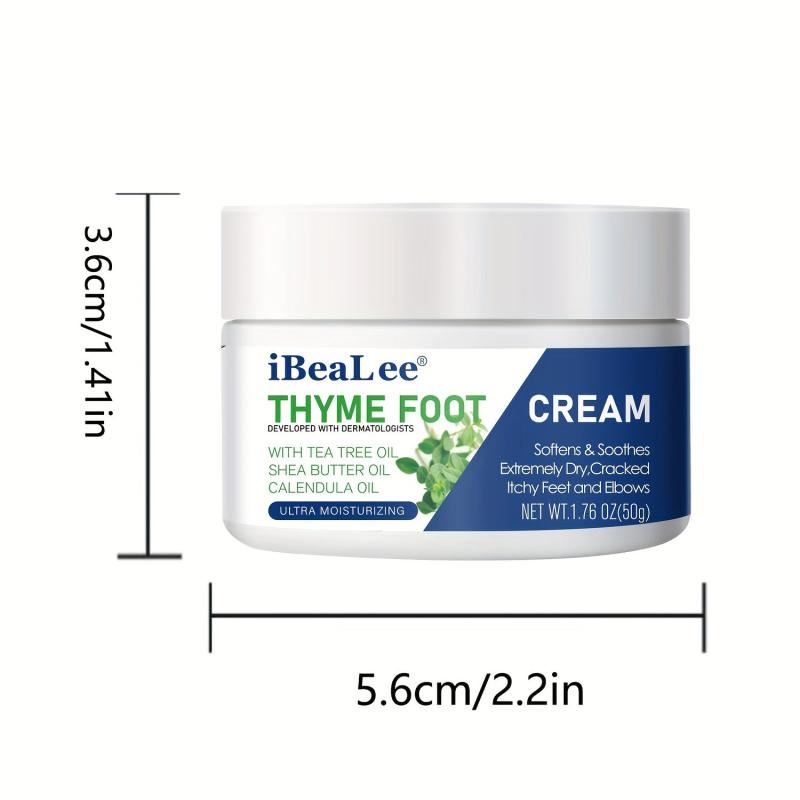 Thyme Foot Cream for Dry Cracked Feet