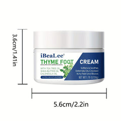 Thyme Foot Cream for Dry Cracked Feet
