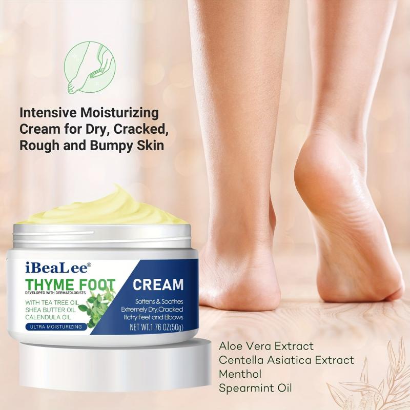 Thyme Foot Cream for Dry Cracked Feet