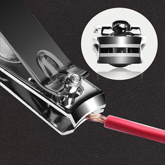 7-Pcs Stainless Steel Nail Clipper Set Grooming Tool Case Manicure Pedicure