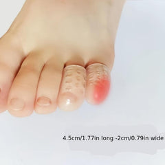10pcs Clear Toe Protectors - Toe Pain Relief - Soft and Comfortable