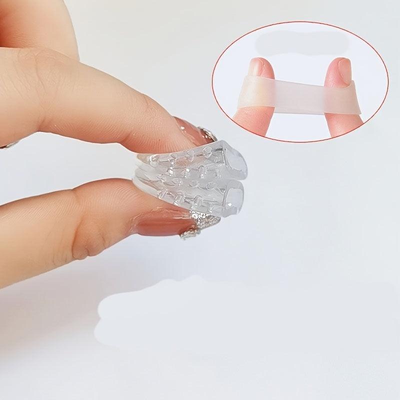 10pcs Clear Toe Protectors - Toe Pain Relief - Soft and Comfortable
