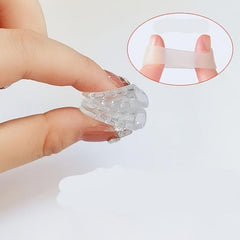 10pcs Clear Toe Protectors - Toe Pain Relief - Soft and Comfortable