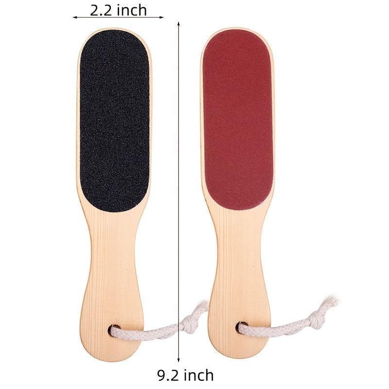 Professional Pedicure Foot File Callus Remover With Double Sided Foot Scrubber