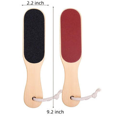 Professional Pedicure Foot File Callus Remover With Double Sided Foot Scrubber