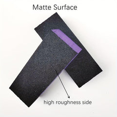Matte Nail Polish Sponge Nail File Pedicure Tools Set