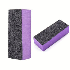Matte Nail Polish Sponge Nail File Pedicure Tools Set