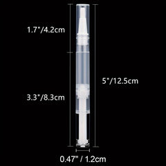 Rotary Twist Pen Nail Polish Tube for Cuticle