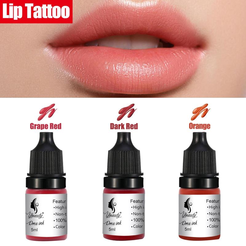 Permanent Eyebrow Make Up Pigment Set - Microblading Supplies