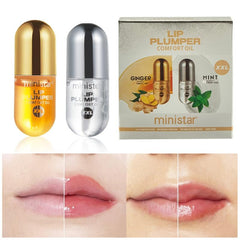 2PCS Lip Maximizer Plumping Gloss Hydrating Fade Lip Lines
