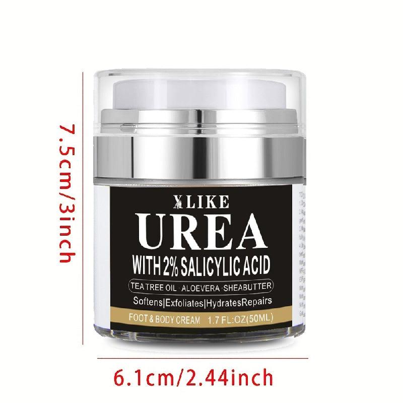 Urea Foot Cream with Salicylic Acid - Soften, Repair, Moisturize