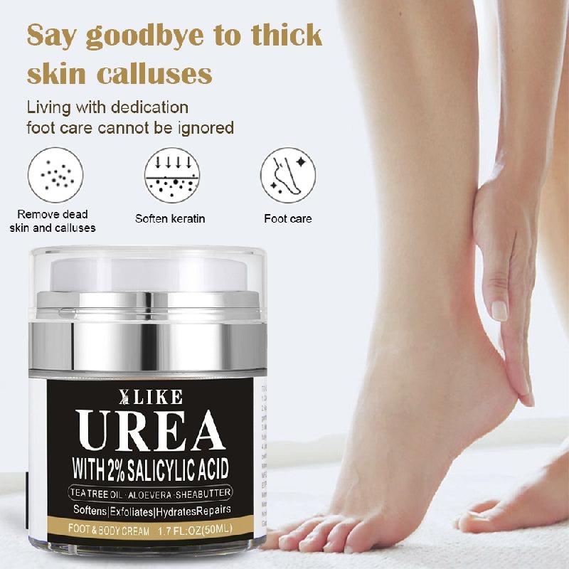 Urea Foot Cream with Salicylic Acid - Soften, Repair, Moisturize